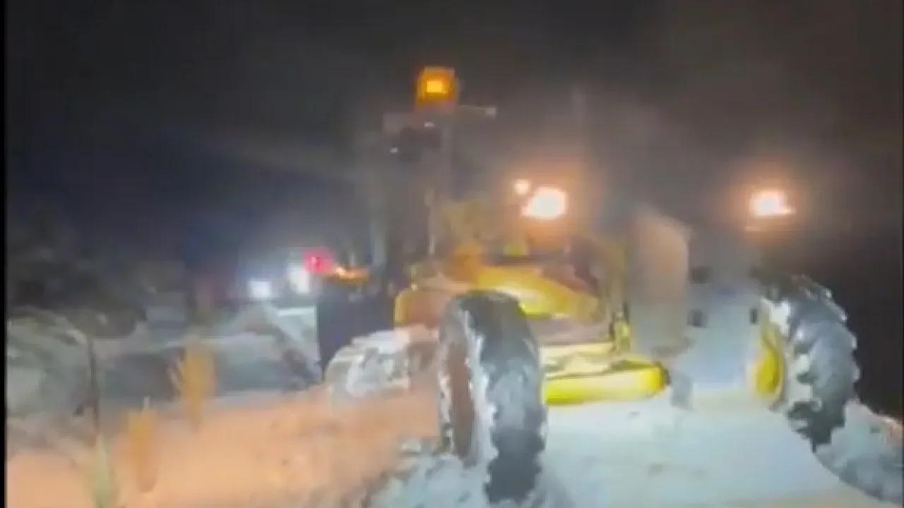 Emirdağ’da Tipi Esareti: Yayla Yolunda Mahsur Kalan İki Kişi Kurtarıldı